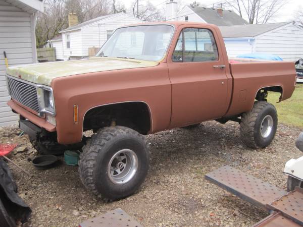 1975 Chevy K-10 Mud Truck for Sale - (MI)